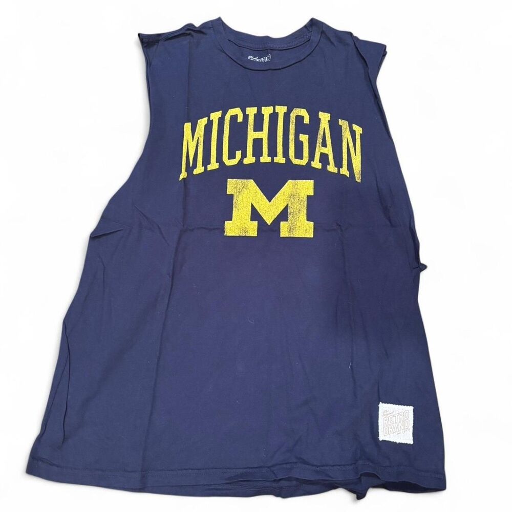 Original-retro-brand Men's Navy and Blue tank size medium